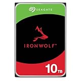 Seagate IronWolf 10TB, NAS interne Festplatte, 3.5 Zoll, 7200 U/Min, CMR, 256 MB...