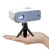 Mini Beamer, VOPLLS 18000L Full HD 1080P Unterstützt, Tragbar Video Projektor...