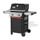 Weber Spirit E-210 Gasgrill, 2 Brenner, 51 x 46 cm Grillfläche, Warmhalterost,...