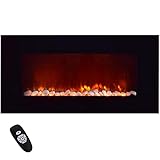Syntrox Germany Chef-WKF-2000W-Nova Horizontaler Wandkamin Elektrokamin...