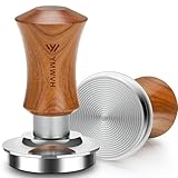 YMWVH Kaffee Tamper mit Base Ripple 58.3mm,Espresso Tamper,Kaffeetamper aus...