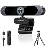 DEPSTECH DW49 Pro Webcam 4K, Ultra HD 1/2,55'' Sony-Sensor, 3-facher Zoom,...