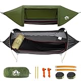 Night Cat Hängematte Zelt mit Moskitonetz wasserdichte Regenfliege Für 1...