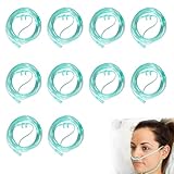 Sauerstoffbrille Nasenbrille, 3m Nasenbrille für Sauerstoffgerät, 10 Stück...
