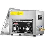 CREWORKS Ultraschallreinigungsgerät Edelstahl 10L Ultraschallreiniger mit...