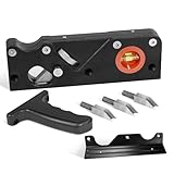 HYCHIKA Hobel Holz, Fasenhobel für Holzbearbeitung, Kantenhobel mit 4...