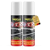 ABACUS Car- und Klima Desi 2x 200 ml (7301) - Klimareiniger Klimaanlagenreiniger...