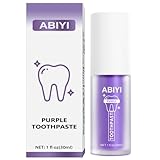 Purple Teeth Whitening Toothpaste, Whitening Zahnpasta, Zahnfleckenentfernung,...