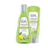 Guhl Frische & Leichtigkeit Vorteilspack - Anti-Fett Shampoo 250 ml & Spülung...