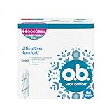 o.b. ProComfort Mini, Tampons für leichte bis mittlere Tage mit Dynamic Fit...