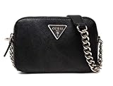 GUESS Women Noelle Crossbody Camera Bag, Schwarz