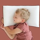 KNERST® Kinderkopfkissen - Ergonomisches Kissen Kinderzimmer mit Memory-Schaum...