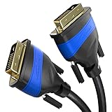 KabelDirekt – Dual Link DVI Kabel – mit Ferritkern für störungsfreie...