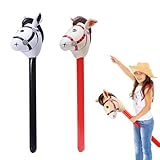 2 Stück Steckenpferd, Steckenpferde, Steckenpferd Kinder, Hobby Horsing,...