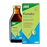 Salus Floradix Eisen plus B12 - Tonikum 1x 250 ml - mit wertvollen...