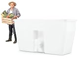 Varile Wasserspender Weiß für Camping, Garage & Kleingarten | BPA-Frei |...
