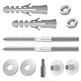 VARIOSAN Waschtischbefestigung 14092, M10 x 140 mm, komplettes Profi-Montageset...