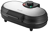 Unold 48165 Doppel-Pancake-Maker American - Schwarz, black, Edelstahl,...