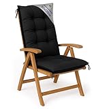 Amazinggirl Gartenstuhl Hochlehner Auflagen 50x120 cm - Sitzauflagen...