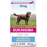 Eukanuba Daily Care Weight Control für große Rassen - Fettarmes Hundefutter...