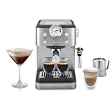 De'Longhi Siebträgermaschine Classic EM450.M, Espressomaschine mit...
