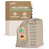 Laleni Spucktücher Baby im 10er Set aus Reiner Baumwolle - schadstofffreie...