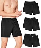 YESWEL Bambus Boxershorts Herren，6er Pack Atmungsaktive Unterhosen Männer,...