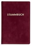 Stammbuch Hochzeit Bordeaux Raiy Samt Gold Familienstammbuch Trauung incl....