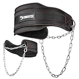 DMoose Dip Gürtel für Gewichtheben, Gewicht Gürtel mit Kette für Pullup, Gym...