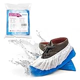 50x ARNOMED® Schuhüberzieher Mehrweg [WASSERDICHT], Galoschen, Schuh...