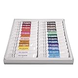 Rayher Hobby 38919000 Ölfarben-Set, 24 Farben, je Tube 12 ml, ideal für...