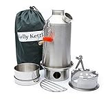 Kelly Kettle & Camp Herd Set: Includes....new Modell Edelstahl 'Base '1.6ltr...