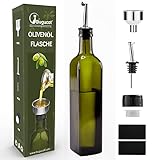 Bugucat Ölflasche 500ML, Essigflasche aus Glas mit Spender,Öl Flaschen mit...