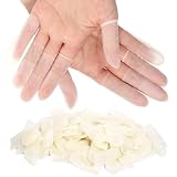 Apausvcm 100 Stück Fingerlinge,Latex Fingerlinge,Wasserdicht Fingerlinges...