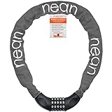 nean Fahrradschloss mit Zahlen, Kettenschloss hohe Sicherheitsstufe,...