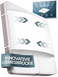 Wohnperle Liebesbrücke für Matratzen [Gegen Verrutschen] Innovative...