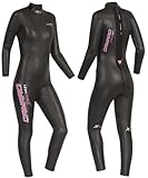 Camaro Damen Speedskin Overall Triathlon Neoprenanzug, Schwarz, Größe M