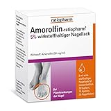 Amorolfin-ratiopharm 5% wirkstoffhaltiger Nagellack: Effektive Behandlung bei...