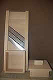 Krauthobel mit 3 Edelstahlmesser + Fingerschutz superscharf 60 x 24cm...