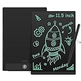 LCD Schreibtafel, Czemo 11.5 Zoll Vollbild LCD-Schreibtafeln für Erwachsene und Kinder mit Magnetisch, LCD Schreibbrett Digitales Zeichenbrett für Kühlschrank, Zeichnung, Memos (Dicke Schrift)