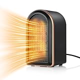 FGHB Heizlüfter Klein Energiesparend, Mini PTC Keramik Elektroheizung...