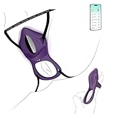 Sex Spielzeug für die Paare Vibrator, 3 in 1 Penisring & G-Punkt Stimulator...