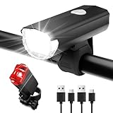 Gobikey Fahrradlicht Set StVZO Zugelassen Fahrrad Lichter LED Fahrradbeleuchtung...