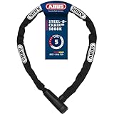 ABUS Kettenschloss Steel-O-Chain 5805K – Fahrradschloss aus Stahl –...