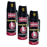 BALLISTOL - Profi Pfefferspray KO-FOG- Inhalt: 50ml (3er Set) - Sprühweite: bis...