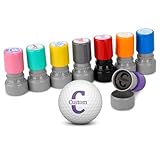 Individueller Golfball-Stempel Personalisierte Golfball-Marker Golfball...