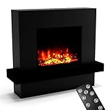 GLOW FIRE Elektrokamin mit Heizung und Kaminfeuer (Standkamin Pandora) -...
