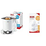 NUK Thermo Express Plus Flaschenwärmer & First Choice+ Anti-Colic-Trinksauger...