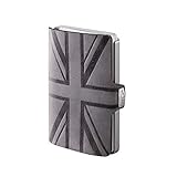 I-CLIP Original Kreditkartenetui mit Geldklammer - Slim Wallet - Leder...