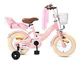 SJOEF Dolly Kinderfahrrad 12 Zoll | Kinder Fahrrad für Mädchen/Jugend | Ab 2-7...